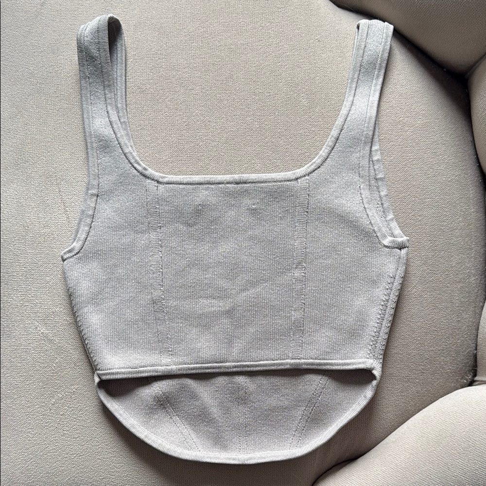 Aritzia Babaton Sculpt Knit Bustier Tank - Picture 2 of 5
